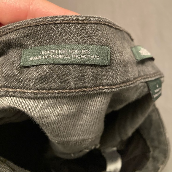 Grey high wasted distressed denim - wild fable - Picture 3 of 4